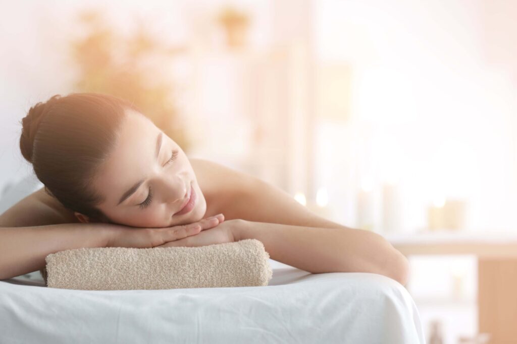 Relaxing spa 2 min