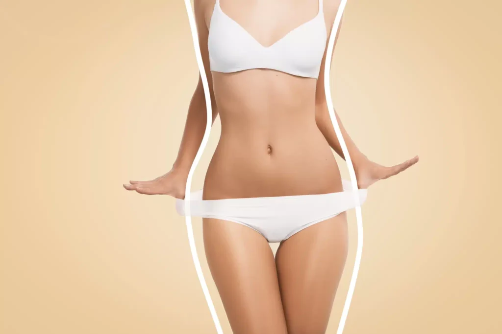 fit woman wearing white lingerie 2048x1365 1